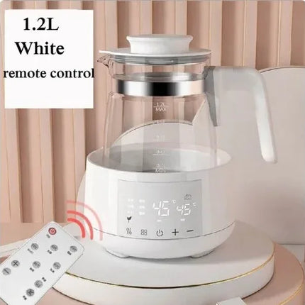 1.2L Electric Water Kettle Infant Thermostatic Milk Regulator Baby Kettle Keep Warm 24 Hours Smart Insulation Pot Milk Warmer by zapcart