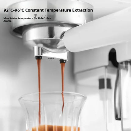 220V Touch Screen Coffee Machine for Home 20Bar Espresso Maker with Milk Frother Automatic Coffee Brewer Energy Saving by zapcart