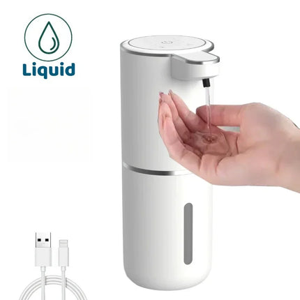 Automatic Soap Dispenser Infrared Sensor Hand Sanitizer USB Rechargeable Foam Hand Sanitizer Applicable To Kitchen And Bathroom by zapcart