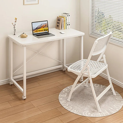 Folding desk, movable desk, home student computer desk, study desk, bedroom bedside desk, office desk computer desk by zapcart