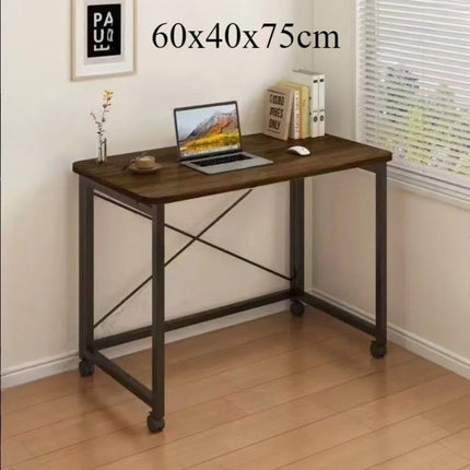 Folding computer desk desk removable table home student study table bedroom bedside table writing table desk by zapcart