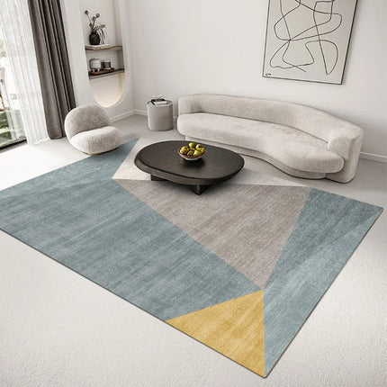 Custom Nordic Light Luxury Living Room Rug Plush For Homes by zapcart
