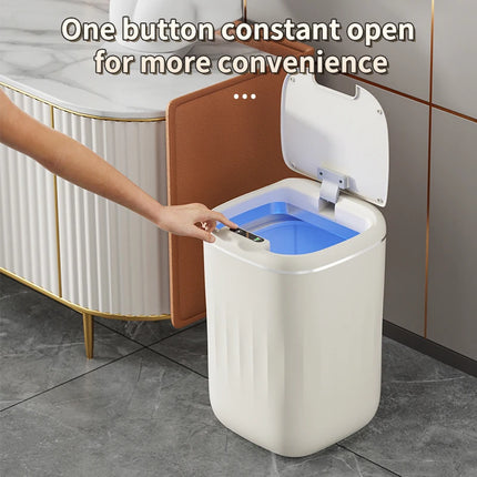 24L Smart Sensor Trash Can Bathroom Electronic Garbage Bucket Automatic Intelligent Sensor Dustbin For kitchen Toilet Wastebaske by zapcart