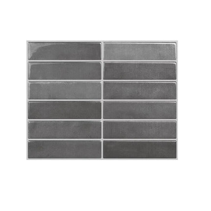 Waterproof Self Adhesive Tile Wall Stickers Oil-proof Moisture-proof Wall Decal Anti Fouling Heat-resistant Wallpaper by zapcart