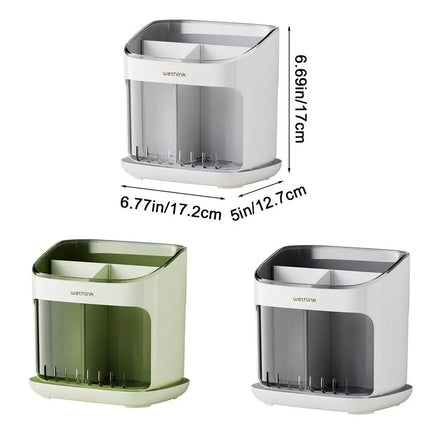Chopstick Cage Multifunctional Detachable Drainage Tray Kitchen Storage For Cooks by zapcart