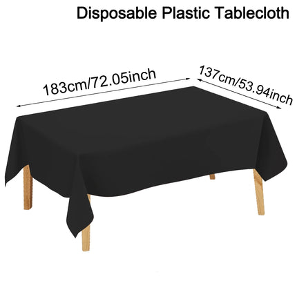 Choice Disposable Tablecloth Solid Color For Home Parties by zapcart