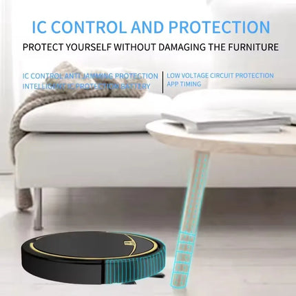 New Wireless Smart Robot Vacuum Cleaner Multifunctional Super Quiet Vacuuming Mopping Humidifying For Home Use Home Appliance by zapcart
