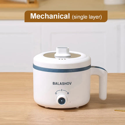 Balashov Electric Rice Cooker 1.7L Nonstick Pot With Mechanical Timer Home by zapcart