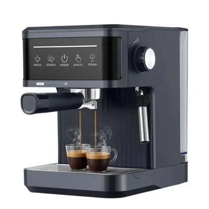 Home Coffee Machine 20Bar Pump Pressure Energy Saving Self-Cleaning Portable Small Coffee Grinder Machine for Home Office by zapcart