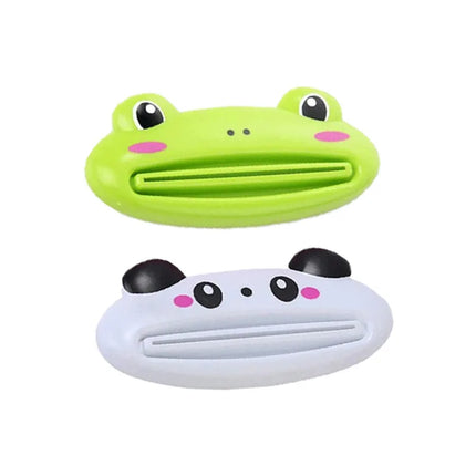 1-4pcs For Home Bathroom Animal Easy Toothpaste Dispenser Plastic Tooth Paste Tube Toothpaste Squeezer Rolling Holder Cocina by zapcart