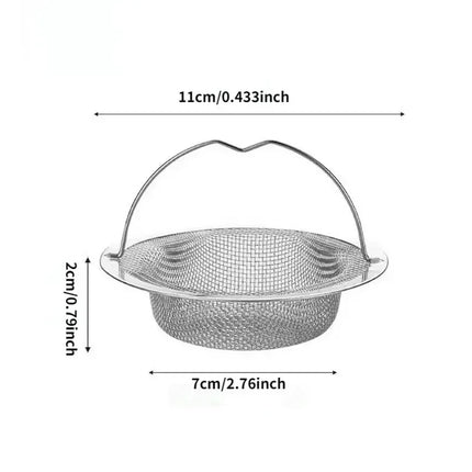Stainless Steel Kitchen Sink Filter For Home Use Hair And Food Catcher Zapcart by zapcart