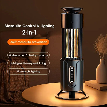 Choice Mosquito Killer Lamp Silent Rechargeable USB Indoor by zapcart