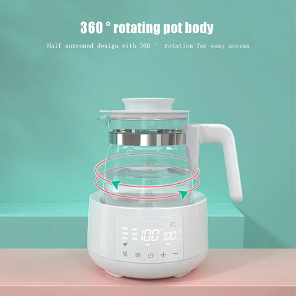1.2L Electric Water Kettle Infant Thermostatic Milk Regulator Baby Kettle Keep Warm 24 Hours Smart Insulation Pot Milk Warmer by zapcart