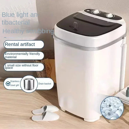 220V Compact and Automatic Southpole Mini Washing Machine for Babies and Children by zapcart