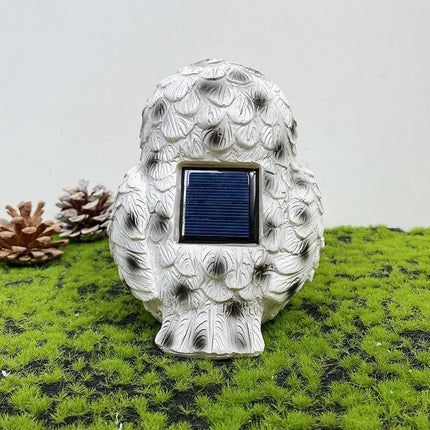 Solar Garden Lamp Owl Night Lights Outdoor Waterproof Courtyard Balcony Garden Lawn Landscape Decor LED Solar Powered Light by zapcart