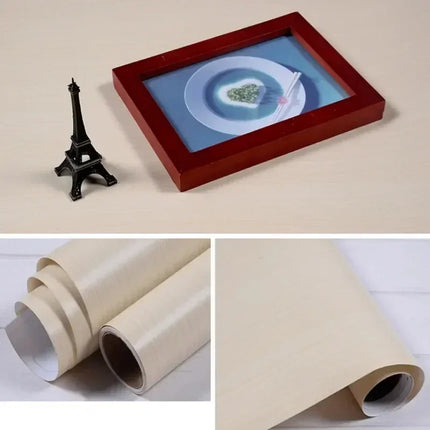 Guizhou Wood Grain Vinyl Wallpaper Waterproof Renovation by zapcart