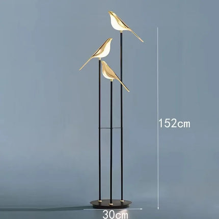 Jiankexing Bird Illumination LED Floor Lamp for Bedroom by zapcart