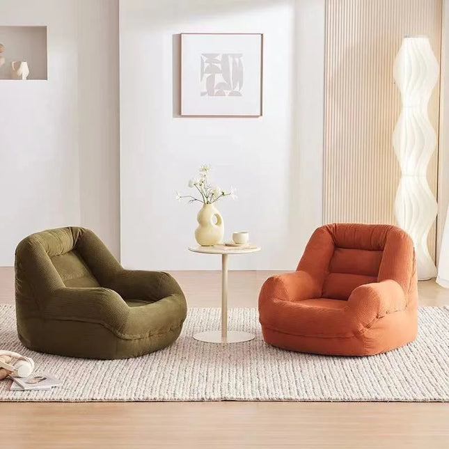 Home Furniture Lazy, Nest, Sofa, Tatami, Balcony, Bedroom, Living Room, Rental House, Small Apartment, Sofa Chair Corduroy by zapcart