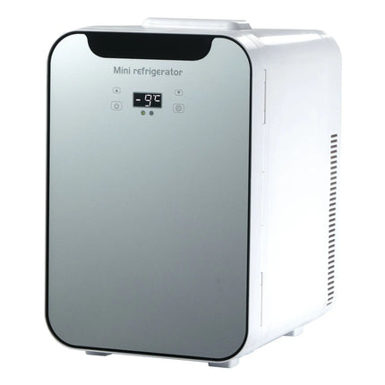 20L Car Mini Small Refrigerator Freeze Heating Dual Use Household Car Picnic Refrigeration Portable Small Refrigerator 12V 220V by zapcart
