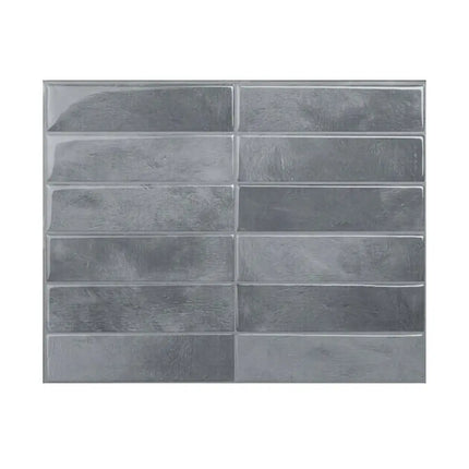 Waterproof Self Adhesive Tile Wall Stickers Oil-proof Moisture-proof Wall Decal Anti Fouling Heat-resistant Wallpaper by zapcart