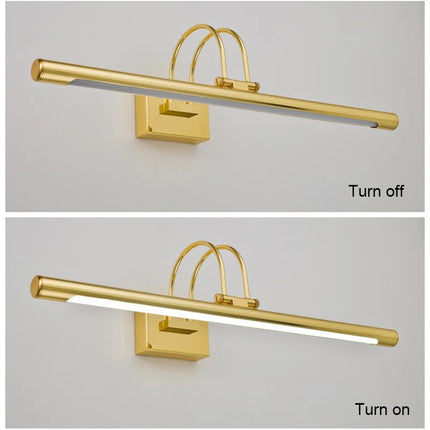 Mirror Wall Lamps Bathroom Modern Wall Lights 43CM 55CM 9W 12W Toilet Wall Mounted Lighting Fixtures Sconces Indoor Bedroom by zapcart