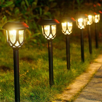 PAMNNY Solar Led Garden Light Outdoor 1PCS Waterproof Ground-plug Landscape Pathway Lawn Lamps for Villa Yard Patio Decoration by zapcart