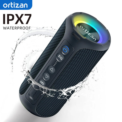 Ortizan Outdoor 40W Bluetooth Speaker Enhanced Bass IPX7 by zapcart