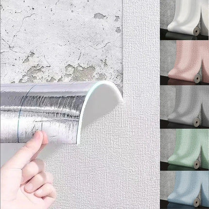 3D Self-Adhesive Foam Wall Panel 50cm – Waterproof & Soundproof for Home Decor by zapcart