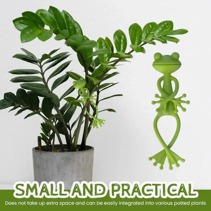 1/3/5/10PCS Frog Plant Stand Tomato Plant Support for Plants Gardening Plant Holder Plant Climbing Fixture Clips Garden Supplies by zapcart