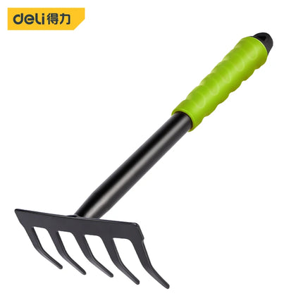 Deli Gardening Tool Sets Shovel Hoe Harrow 1/3/4 Pcs with PP Coated Handle,Garden Lawn Farmland Transplant Gardening Bonsai Tool by zapcart