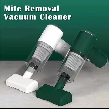 Dust Cleaner Bed Mite Removal Instrument Handheld UV Mattress Vacuum Cleaner Wireless Cleaning Machine for Pillows Sheets Brush by zapcart