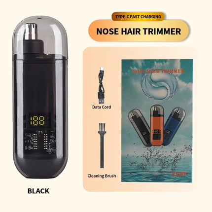 Heinast 2in1 Ear Nose Eyebrow Trimmer for Men Portable by zapcart