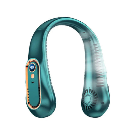 Neck Fan USB Portable Neck Fan Rechargeable Portable Cooler Neckband Bladeless~ by zapcart
