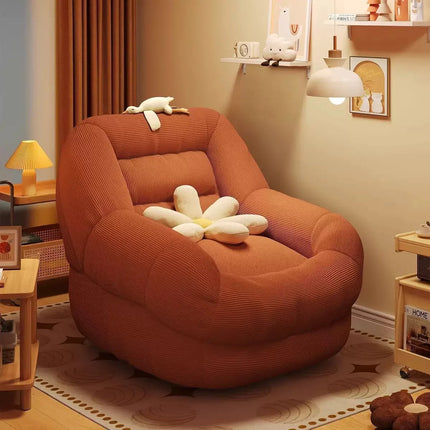 Home Furniture Lazy, Nest, Sofa, Tatami, Balcony, Bedroom, Living Room, Rental House, Small Apartment, Sofa Chair Corduroy by zapcart