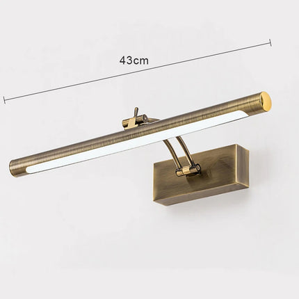 Mirror Wall Lamps Bathroom Modern Wall Lights 43CM 55CM 9W 12W Toilet Wall Mounted Lighting Fixtures Sconces Indoor Bedroom by zapcart