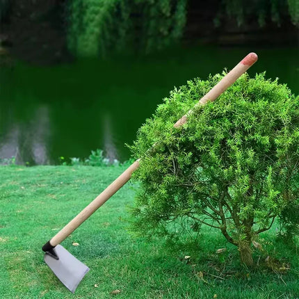 Manganese Steel Garden Hoe - Professional Gardening Weed Removal Machete Weed Remover Hand Tools for Planting Vegetables by zapcart