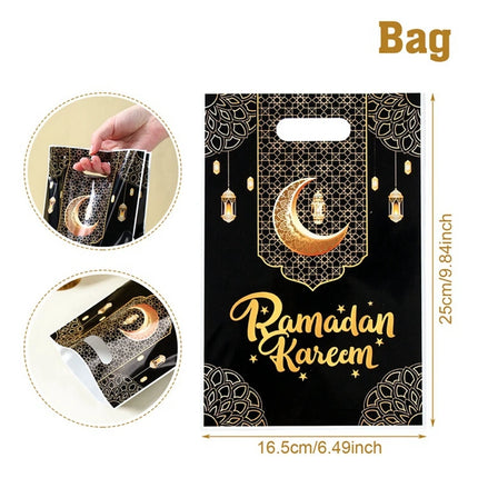 FENGRISECN Eid Mubarak Candy Bags Muslim Ramadan Gift Pack by zapcart