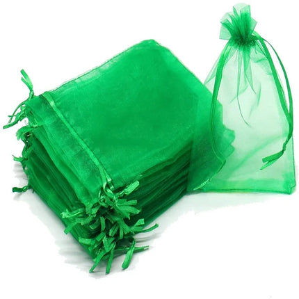 50/100pcs Grape Protection Bag Grow Bag Mesh Fruit Pest Control Products Breathable Gauze Strawberry Seedling Bags Organza by zapcart