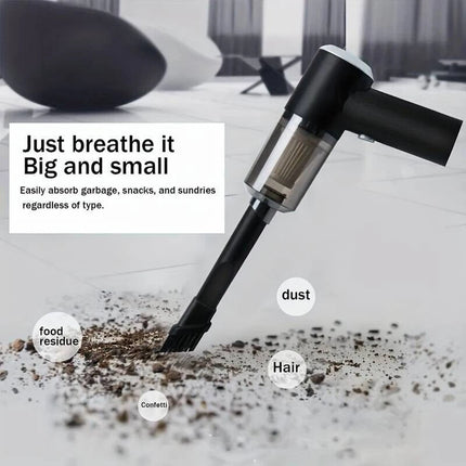 6000Pa Mini Portable Cleaner Cordless Handheld Vacuum Cleaner Strong Suction Powerful Portable Cleaning Machine for Home and Car by zapcart