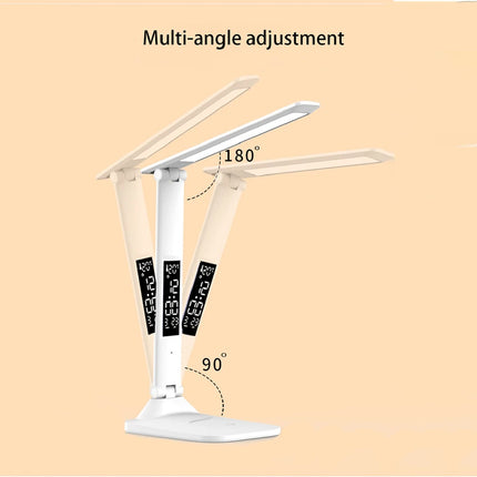 Zapcart Folding Desk Lamp USB Reading Touch Dimmable Alarm by zapcart