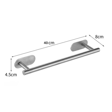 Bath Towel Bar 304 Stainless Steel Towel Rack Towel Ring Toilet Paper Holder Brushed Gold Bathroom Hardware Accessories Set by zapcart