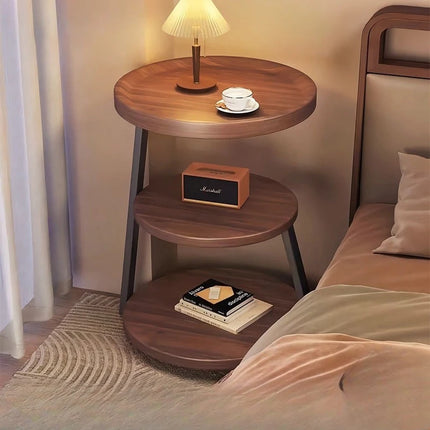 Coffee Table Vintage Multi Tier Small Round Side Table Bedside Nightstand Creative Designer Living Room Coffee Table Bedroom by zapcart