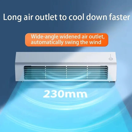 Eary Wall-mounted Bladeless Tower Fan With Remote Control Summer Strong Airflow Cooling Fan For Desk kitchen Air Conditioner Fan by zapcart