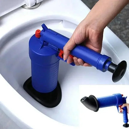 Pipe Plunger Sink Drain Unblocker High Pressure Air Drain Blaster Pneumatic Plungers for Toilet Shower Floor Drain Blockage Tool by zapcart