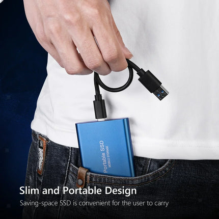 AEVYVKV Portable SSD 2TB USB C External Drive For Laptop by zapcart