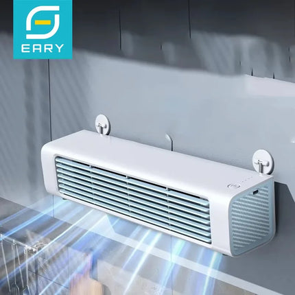 Eary Wall-mounted Bladeless Tower Fan With Remote Control Summer Strong Airflow Cooling Fan For Desk kitchen Air Conditioner Fan by zapcart