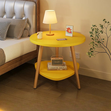 Hot Selling Bedside Table Cabinet Modern Luxury Wood Nightstands Large Bed Side End Table for Bedroom by zapcart