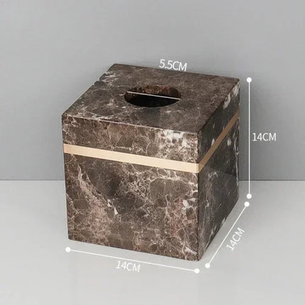 1pc Marble Light Luxury Bathroom Wash toiletry Tray Hotel Bathroom Bathroom Hand Wash Table Toothbrush Shelf Decoration by zapcart