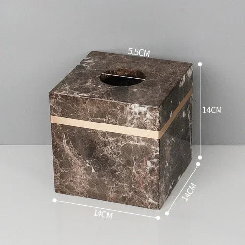 1pc Marble Light Luxury Bathroom Wash toiletry Tray Hotel Bathroom Bathroom Hand Wash Table Toothbrush Shelf Decoration by zapcart