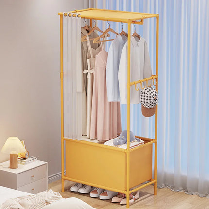 Small Wardrobe Clothes Closet Easy Assembly Storage Cabinet Sturdy Space Saving Apartment Rental Household Armarios De Ropa by zapcart